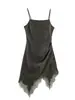 Z Estilo Europeu e Americano Transfronteiriço 2025 Nova Moda Elegante Amazon Atacado Feminino Rendas Lingerie Tops com Suspensório