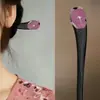 Pasador de Madera Nuevo Estilo Chino Pasador de Pelo Estilo Antiguo Pasador de Pelo para Mujer Alta Calidad Sentido de Suzuki Orquídea Estilo Nacional Combinación Falda de Cara de Caballo Pelo Pasador de Pelo