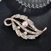 Broche Hebilla para Bufanda Broche con Incrustaciones de Perlas y Pedrería Estilo Coreano Broche de Gama Alta Nicho Accesorio para Abrigo Pines Accesorios al por Mayor