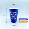 Amazon Transfronterizo Vasos Desechables para Té de Leche con Texto Impreso, Vasos de Papel Espesos para Té de Leche, Vasos de Papel Desechables