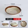 Tigelas pequenas de melamina estilo retrô para pratos de hot pot, perfeitas para uso comercial, com um design nostálgico que lembra barracas de comida de rua. Ideal para servir acompanhamentos de hot pot, bucho, molhos para mergulhar e temperos