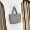 Cross-border Women's bag 2023 Nova bolsa de ombro de linha bordada de grande capacidade saco tote nicho moda bolsa axila moda moda