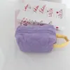 Coreia do Sul no estilo japonês acolchoado amor amor viagem portátil saco cosmético armazenamento organizando saco lápis portátil caso bolsa lápis feminino