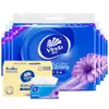 Servilletas de Papel Vinda Ultra-Resistentes 3 Capas 130 Hojas 6 Paquetes Tamaño S Servilletas Faciales Papel Higiénico Asequible para el Hogar Servilletas de Papel