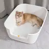 Caja de Arena para Gatos Grande Totalmente Cerrada, Caja de Arena Extra Grande con Entrada Superior Anti-Olor y Anti-Salpicaduras, Inodoro para Gatos, Venta al por Mayor Transfronteriza para Gatos Adultos