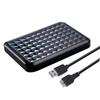 Carcasa Externa Móvil para Disco Duro Satausb3.0 de 2.5 pulgadas Es Adecuada para Transferencia de Datos de Alta Velocidad con Laptops y Computadoras de Escritorio