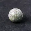 Esfera de Cristal Morado Rosa Blanco Natural al por Mayor Ágata Jade Perlas Redondas No Porosas Piedra Cruda de Cristal Adorno de Esfera de Matriz de Siete Estrellas Pulido