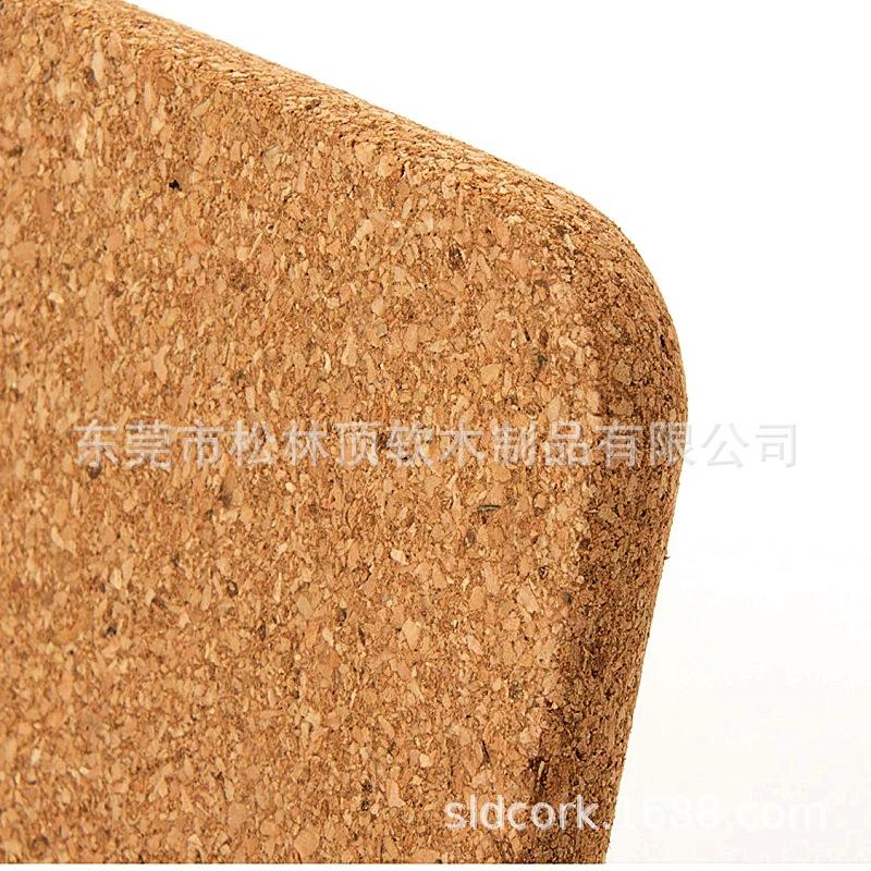 沙拉餐盘软木托盘底座