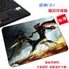 Pequeño Dibujo Animado Thor Fantasía Borde Cerrado Pad para Computadora de Casa Cubierta de Tela Cuadrada Múltiples Enlaces Creativo Oficina Alfombrilla de Ratón