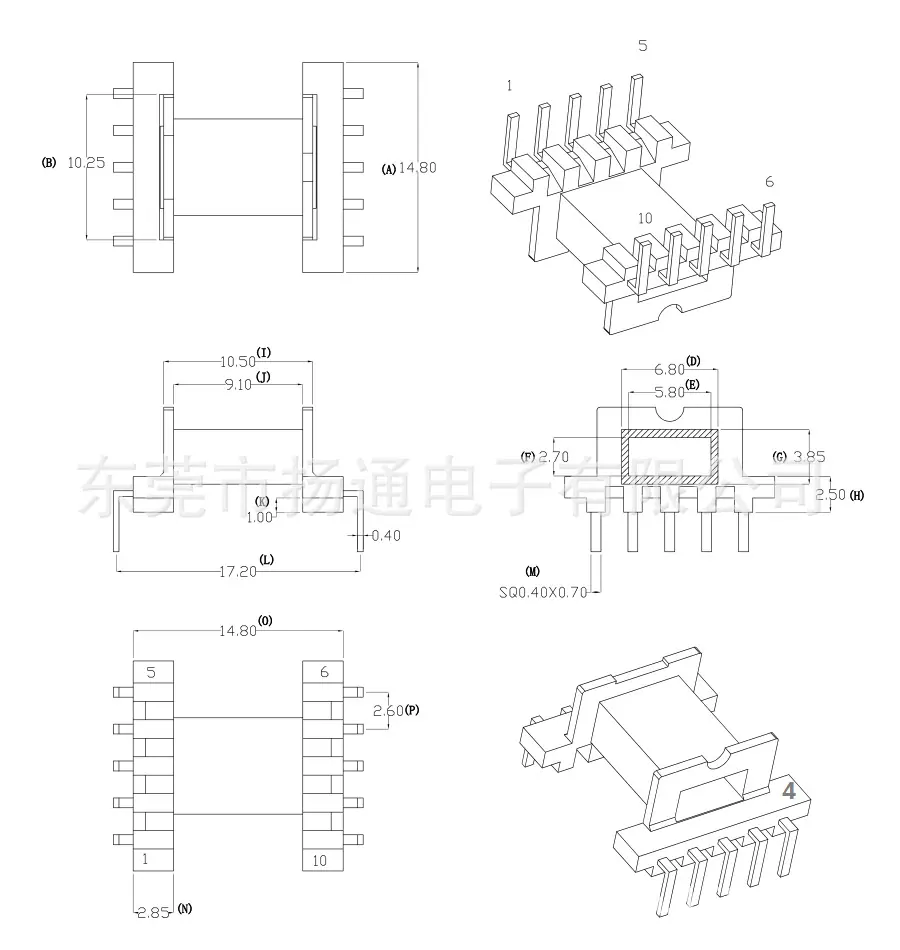 EFD15 1501-1 L PIN Model