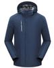 Chaqueta 2066 para hombre y mujer, abrigo de invierno a prueba de viento, impermeable, cálido, con forro polar, engrosado, color liso, mono, logo estampado