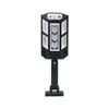 Lámpara Solar Transfronteriza para el Hogar Control Remoto Lámpara con Sensor de Cuerpo Humano Lámpara de Pared para Patio Exterior Control de Luz Exterior Farola Integrada