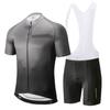 Conjunto de Ropa de Ciclismo con Degradado de Verano, Maillot de Ciclismo de Secado Rápido para Bicicleta de Carretera, Culotte de Equipo del Tour de Francia