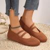 Dropshipping Internacional da Amazon Novos Sapatos Casuais Respiráveis de Malha para Mulheres Sapatos Rasos Respiráveis de Fly-Knit Preguiçosos para Mulheres