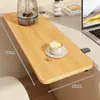 Placa de extensión de escritorio, escritorio de computadora de oficina, soporte de madera, tablero de expansión lateral, escritorio de estudio, soporte de apoyo para brazo, alfombrilla de ratón para escritorio