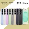 Popular Teléfono Móvil Transfronterizo S25 Ultra Android 15 Smartphone con Lápiz Externo 16+1TB Dispositivo Todo en Uno Fábrica