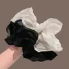 Scrunchie de Cetim Ultra-Fada Estilo Coreano com Toque de Luxo, Elástico Grande para Rabo de Cavalo Baixo de Luxo Discreto, 2026 Nova Corda de Cabelo Acessório de Cabelo