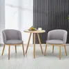 Juego de Mesa y Sillas de Comedor Imitación Madera Maciza Nórdica, Mesa Redonda Creativa de Ocio Minimalista Moderna para Apartamento Pequeño, Sillas para Cafetería