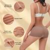Ropa Interior de Comercio Exterior Transfronterizo para Mujer Cintura Media Acanalada Europea y Americana Transpirable Bóxer Ropa Interior de Seguridad Deportiva Sin Marcas Ropa Interior para Fitness