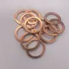 Arandelas de cobre, juntas de cobre, arandelas planas, arandelas planas para ferretería, fabricante mayorista, M10, M12, M14, M16, M18, M20