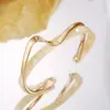 Pulsera Geométrica Asimétrica de Apertura Más Vendida Transfronteriza, Pulsera de Lujo Accesible Retro, Pulsera de Diseño Personalizado de Nicho para Mujeres