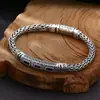Design Artesanal da Tendência Nacional Personalizado, Pulseira de Corda de Cânhamo Tecida à Mão com Zircônias Incrustadas, Elegante e Simples, Estilo Vintage, Venda Direta do Fabricante