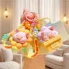 Chaveiro Pingente Girassol Porco Tridimensional Fofo de Desenho Animado Pingente Pequeno Criativo para Bolsa Presente Venda por Atacado
