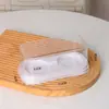 Caja de embalaje para tarta de queso de doble capa, caja para llevar postres, juego de 2, caja desechable, caja para pastel de mousse y pasteles