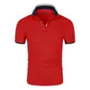 2026 Nueva Camisa Polo de Verano Transfronteriza para Hombre Manga Corta Moderna Color Sólido Versátil Casual Exclusivo Transfronterizo para Hombre