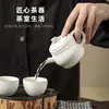Tetera Retro de Horno Tetera Casera Estilo Chino Juego de Té Kung Fu para Una Persona Filtro Cerámico tamaño pequeño Olla Individual de Alta Calidad