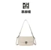 Bolsa Feminina Coreana Mais Vendida 2026 Nova Bolsa de Ombro Único com Textura de Lichia Bolsa de Braço Pequena Quadrada Fashion Versátil para Mão
