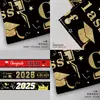 Banner de tela de fondo para graduados transfronterizos nuevo 2025 banner de graduación tela colgante temporada de graduación copla temporada de graduación bandera colorida horizontal