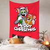 Decoração de Quarto Estilo Coreano Tapeçaria de Natal Decoração de Parede Tecido para Pendurar na Parede ao Lado da Cama Estilo Ins Tecido de Fundo para Decoração de Natal