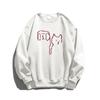 Sudadera gruesa de cuello redondo con estampado para mujer, delgada y holgada para primavera y otoño, estilo holgado y perezoso de talla grande, top para el cabello