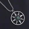 Colar Hip-Hop da Moda para Homens e Mulheres, Pingente de Placa Militar Personalidade Estudante Joias Hip-Hop Atacado, Colar Estilo Vintage