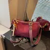 Bolso Bandolera Nuevo con Correa Ancha, Bolso Cruzado Texturizado, Color Sólido, Adecuado para Viajes Diarios y Uso Casual, Gran Capacidad, Bolso de Hombro para Mujer