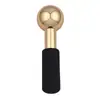 Bola de Onda de Gelo, Colher de Gelo, Terapia com Gelo, Massagem Facial de Aço Inoxidável, Mais Vendido Transfronteiriço da Amazon, Bola de Compressão de Gelo para Olhos de Qualidade de Cinema