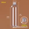 Botella de Aluminio Delgada con Tapa, Botella de Plástico Transparente, Botella de Viaje Recargable para Mascotas, Aceite Esencial, Prueba de Medicina para Peces, Botella Pequeña Portátil para Líquidos