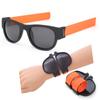 Pulsera de Anillo de Silicona, Anillo a Presión Gafas de Sol, Fácil de Llevar al Ciclismo y Viajar, Protección UV Plegable Personalizada
