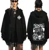 2025 Exportación Transfronteriza Aliexpress Amazon Nuevo Sudadera con Capucha y Cremallera Hip-Hop Holgada Casual Chaqueta Tendencia