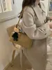 Bolso hobo cadena estilo 2026 inspirado en Chanel con patrón de diamantes, bolso de hombro de cuero encerado retro, bolso tote versátil