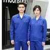 Conjunto de ropa de trabajo para primavera y otoño, resistente al desgaste y a la suciedad, ropa de protección laboral abotonada para fábricas, obras de construcción, reparación de automóviles, personalizable con logo