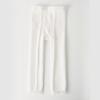 Leggings de Primavera y Verano 2025 para Niñas Estilo Coreano, Ropa Exterior de Algodón Clase A, Pantimedias de Encaje de Nueve Puntos para Niñas, Leggings para Niños