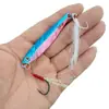 Wanya banco jogando balanço lento pequena placa de ferro isca artificial anzol de pesca equipamento de pesca Luya placa de ferro isca de metal isca de chumbo 24g