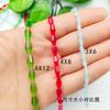 Fábrica de cristal Xingtai contas soltas de vidro direto acessórios de joias faça você mesmo acessórios de roupas de duas pontas contas de diamante de ponta longa