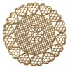 Coaster de PVC em formato de coração, best-seller transfronteiriço, luxo leve, oco, com estampagem a quente, coaster de café, à prova d'água, antiderrapante, resistente a altas temperaturas, estilo nórdico