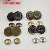 Hebilla magnética delgada, clavo/remache de doble cara, hebilla magnética para accesorios de bolsa, 14mm-18mm, botón de hebilla magnética de doble cara