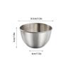 Tazón de Acero Inoxidable para Salsa Tazón Dorado para Salsa Plato para Condimentos Tazón Pequeño para Sushi Tazón para Mermelada Taza para Salsa