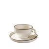 Juego de Taza de Café de Lujo con Platillo Lukang Cerámica Transfronteriza Taza de Té de la Tarde Taza de Café Latte de Alto Valor
