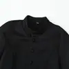 Ropa de Mujer Transfronteriza 2026 Nueva Moda Europea y Americana Estilo Francés Versátil Sencilla Chaqueta de Manga Abullonada para Mujer D17275 Delgada